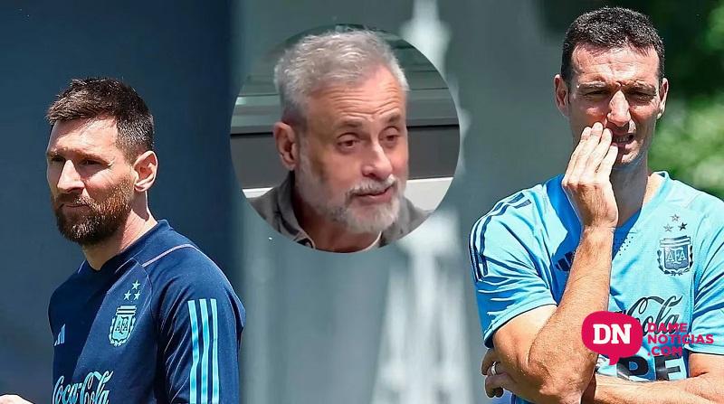 Jorge Rial Dio Detalles De La Pelea Entre Messi Y Scaloni En El