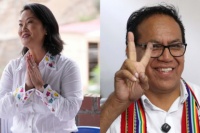 Elecciones en Peru: con los primeros resultados se impone la candidata de derecha Keiko Fujimori