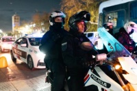 Fuerte despliegue de seguridad en San Juan por el encuentro de la Selección Argentina