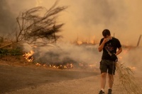 Más de 6.600 hectáreas fueron afectadas por los incendios forestales en el sureste de España