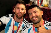 La reacción del Kun Agüero al retiro de Messi de la Selección: “Será difícil ya no verlo”