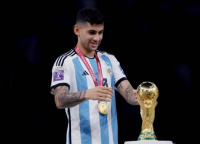 Cuti Romero reveló el nuevo nombre del grupo de WhatsApp de la Selección Argentina