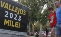 Sergio Vallejos ya no podrá usar la imagen de Javier Milei en su campaña
