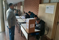 Bajo nivel de los votantes: hasta el momento se registró que votó el 40% del padrón electoral