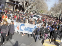 Peregrinación a San Ceferino de Namuncurá: Más de 3.000 peregrinos participaron de esta demostración de fe.