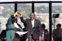 Cyril Ramaphosa juró como presidente de Sudáfrica por segundo término