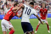 Eurocopa 2024: reparto de puntos entre Dinamarca e Inglaterra
