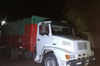 Detuvieron en Caucete a un sujeto por transportar una carga ilegal en su camión