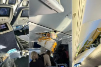 Debido a una gran turbulencia, un avión que volaba de Madrid a Montevideo aterrizó de emergencia en Brasil