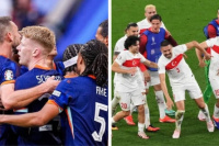 Países Bajos y Turquía pasaron de ronda y se verán las caras en cuartos de la Euro