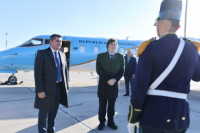 El gobernador Marcelo Orrego viajó a Tucumán para ser parte del Pacto de Mayo