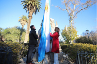 San Juan conmemora 208 años de Independencia con emotivo acto en Plaza 25 de Mayo