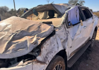 Vuelco en Bermejo: un hombre oriundo de Tucumán falleció al chocar con su camioneta