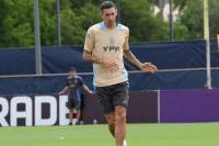 Ensayo final previo al duelo contra Colombia y última practica de Di María con la Selección Argentina