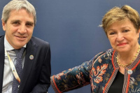 Encuentro entre Caputo y Georgieva: el FMI reitera su respaldo a las Iniciativas del Gobierno