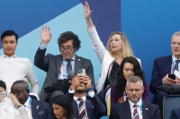 Después de su encuentro con Macron, Milei asiste a la inauguración de los Juegos Olímpicos de París
