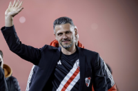 Demichelis se emocionó en su despedida de River y dio detalles de la última charla con los jugadores