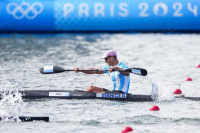 Agustín Vernice y Brenda Rojas clasificaron a semifinales en canotaje