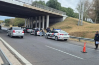 Fuerte choque en Circunvalación: uno de los conductores se dio a la fuga