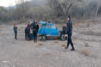 Valle Fertil: una mujer perdió el control de su vehículo y volcó