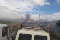 Un incendio dejó la vivienda de una mujer en ruinas en 25 de Mayo