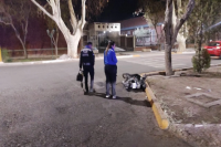 Una mujer quedó hospitalizada tras un duro choque en Santa Lucía 