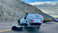 Un sanjuanino salió herido luego de un accidente de tránsito en Mendoza