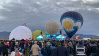 De esta manera se vivió el encanto de los globos aerostáticos