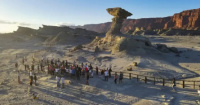 Orrego celebró que Ischigualasto fue reconocido mundialmente como Patrimonio Geológico