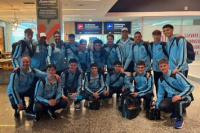 La Selección Argentina sub 19 partió rumbo a Italia para el mundial de hockey sobre patines