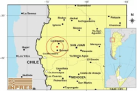 Un temblor de 4.1 grados sacudió el suelo sanjuanino este jueves en la mañana