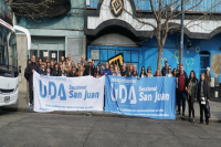 La docencia sanjuanina celebró su día en la casa del maestro de América en Buenos Aires