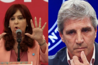 El fuerte cruce entre Cristina Kirchner y Luis Caputo: 