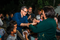 Rawson sigue avanzando con nuevas luminarias LED en el Barrio Montaño