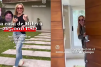 El presidente demandará a una mujer que publicitó una propiedad como “la casa de Milei”