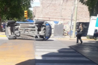 Un violento choque en Capital dejó a varias personas con lesiones diferentes