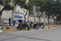 Amplían los boxes de estacionamiento para motos en el microcentro sanjuanino