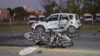 Un motociclista de 30 años falleció en un accidente de tránsito