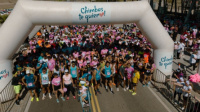 Más de 2000 personas presentes en la Maratón y Caminata de Lucha contra el Cáncer de Mama en Chimbas 