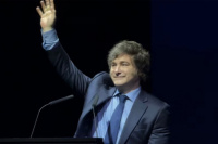 Javier Milei volvió a criticar la gestión del Chiqui Tapia en la presidencia de AFA