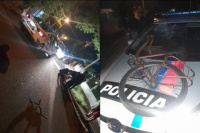 Un patrullero atropelló a un ciclista luego de una persecución policial