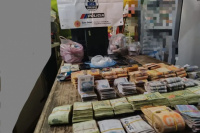 Gran golpe millonario: en contra del narcotráfico en Rawson, una mujer detenida con cocaína