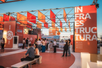 Los más chicos encendieron la chispa de energía en el stand de Infraestructura