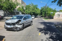 Un accidente automovilístico en Capital dejó a una mujer embarazada en el hospital