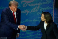 Kamala Harris felicitó a Donald Trump por su victoria en las elecciones presidenciales