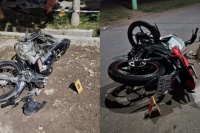 Dos jovenes primos que conducían en moto chocaron en 25 de Mayo y uno falleció