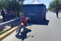 Se conoció la identidad del motociclista que se descompensó manejando, cayó y murió