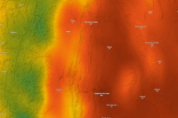 San Juan bajo alerta amarilla por altas temperaturas y a la espera de la posible llegada del viento zonda