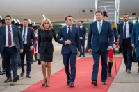 Emmanuel Macron ya está en Argentina para su reunión con Javier Milei