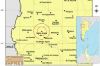 Un temblor sacudió la madrugada de este lunes y despertó a muchos sanjuaninos